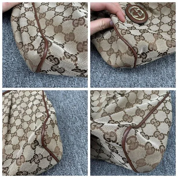 Gucci Sukey Leather Shoulder Bag 499-060625